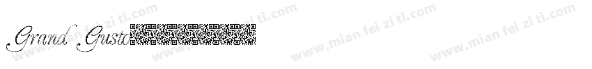 Grand Gusto字体转换